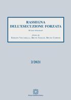 Rassegna dell'esecuzione forzata (2021) vol.2 edito da Edizioni Scientifiche Italiane