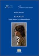 Famiglie. Vincoli genetici versus legami affettivi di Cinzia Valente edito da Mucchi Editore