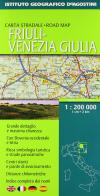 Friuli Venezia Giulia 1:200.000. Ediz. multilingue edito da De Agostini