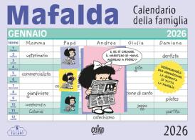 Mafalda. Calendario della famiglia 2026 di Quino edito da Magazzini Salani