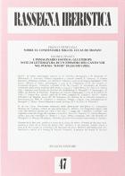 Rassegna iberistica vol.47 edito da Bulzoni