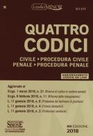 Quattro codici. Ediz. minor. Con aggiornamento online edito da Edizioni Giuridiche Simone