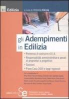 Gli adempimenti in edilizia edito da Sistemi Editoriali