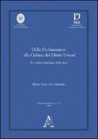 Dalla dichiarazione alla cultura dei diritti umani. Per un'antropologia della pace. Ediz. inglese di Gioia Di Cristofaro Longo edito da Aracne