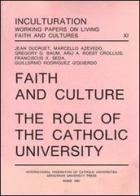 Faith and culture. The role of the catholic university edito da Pontificio Istituto Biblico