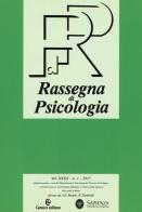 Rassegna di psicologia (2015) vol.1 edito da Carocci