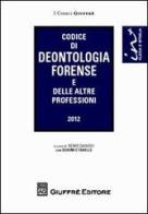 Codice di deontologia forense e delle altre professioni edito da Giuffrè