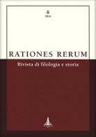 Rationes rerum. Rivista di filologia e storia vol.8 edito da Tored