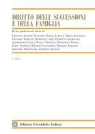 Diritto delle successioni e della famiglia (2021) vol.1 edito da Edizioni Scientifiche Italiane