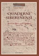 Quaderni siberenensi. Rivista di cultura, storia e tradizioni (2014) edito da Pubblisfera