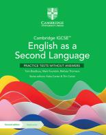 Cambridge IGCSE English as a second language. Practice tests. Without Answers. Per le Scuole superiori. Con espansione online di Katia Carter, Tim Carter edito da Cambridge