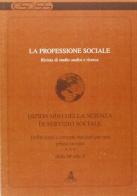 La professione sociale (2005) vol.2 edito da CLUEB
