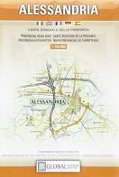 Alessandria. Carta stradale della provincia 1:150.000 edito da LAC