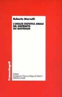 L' analisi statistica areale del contenuto sui quotidiani di Roberto Marvulli edito da Franco Angeli