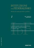 Istituzioni del federalismo. Rivista di studi giuridici e politici (2025) vol. 1 edito da Rubbettino
