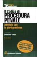Il codice di procedura penale annotato con la giurisprudenza edito da La Tribuna