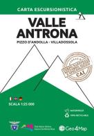 Carta escursionistica valle Antrona. Scala 1:25.000. Ediz. italiana, inglese e tedesca vol.7 edito da Geo4Map