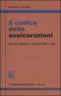 Il codice delle assicurazioni di Aurelio D. Candian edito da Giappichelli