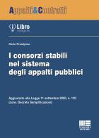 I consorzi stabili nel sistema degli appalti pubblici di Carlo Prestipino edito da Maggioli Editore
