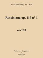 Rossiniana op. 119 n° 1+TAB. Con QrCode di Mauro Giuliani edito da Youcanprint