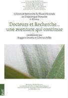 Cahiers de recherche de l'École doctorale en linguistique française (2014) vol.8 edito da EUT