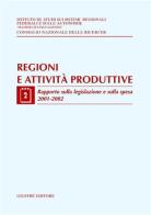 Regioni e attività produttive vol.2 edito da Giuffrè