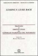 Leasing e lease back di Mariassunta Imbrenda, Francesca Carimini edito da Edizioni Scientifiche Italiane