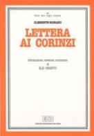 Lettera ai Corinzi di Clemente Romano edito da EDB