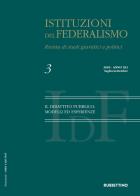 Istituzioni del federalismo. Rivista di studi giuridici e politici (2021) vol.3 edito da Rubbettino