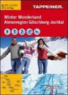 Winter Wonderland Almenregion Gitschberg Jochtal. Carta topografica invernale. Ediz. italiana e tedesca edito da Tappeiner