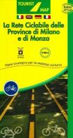 La rete ciclabile delle province di Milano e di Monza edito da Belletti