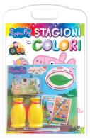 Stagioni a colori. Peppa Pig. Ediz. a colori. Con set dell'esploratore di Cristina Panzeri edito da Pon Pon Edizioni