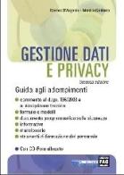 Gestione dati e privacy. Con CD-ROM di Matteo D'Argenio, Monica Gobbato edito da FAG