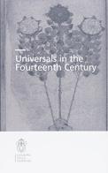 Universals in the fourteenth century edito da Scuola Normale Superiore