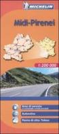 Midi-Pirenei 1:200.000 edito da Michelin Italiana