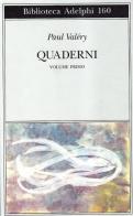 Quaderni vol.1 di Paul Valéry edito da Adelphi