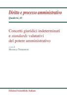 Concetti giuridici indeterminati e standards valutativi del potere amministrativo edito da Edizioni Scientifiche Italiane