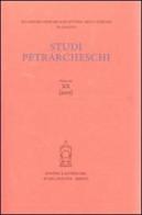 Studi petrarcheschi vol.20 edito da Antenore