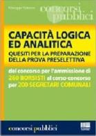 Capacità logica ed analitica di Giuseppe Cotruvo edito da Maggioli Editore