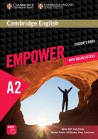 Cambridge English Empower. Level A2 Student's Book with Online Assessment and Practice, and Online Workbook di Adrian Doff, Craig Thaine, Herbert Puchta edito da Cambridge