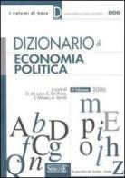 Dizionario di economia politica edito da Edizioni Giuridiche Simone
