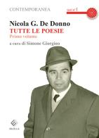 Tutte le poesie vol.1 di Nicola G. De Donno edito da Milella