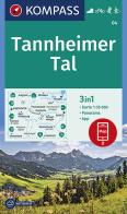 Carta escursionistica n. 04. Tannheimer Tal 1:35.000 edito da Kompass