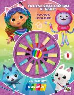 Evviva i colori! La casa delle bambole di Gabby. Il mio album pastello. Ediz. a colori. Con pastelli a cera di Lisa Capiotto edito da Pon Pon Edizioni