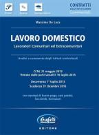 Lavoro domestico. Lavoratori comunitari ed extracomunitari di Massimo De Luca edito da Buffetti