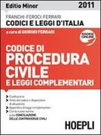 Codice di procedura civile 2011. Ediz. minore edito da Hoepli