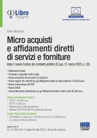 Micro acquisti e affidamenti diretti di servizi e forniture dopo il nuovo Codice dei contratti pubblici (D.Lgs. 31 marzo 2023, n. 36) di Salvio Biancardi edito da Maggioli Editore