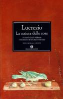 La natura delle cose di Tito Lucrezio Caro edito da Mondadori