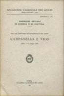 Campanella e Vico edito da Accademia Naz. dei Lincei