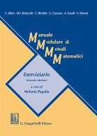 Manuale modulare di metodi matematici. Eserciziario edito da Giappichelli